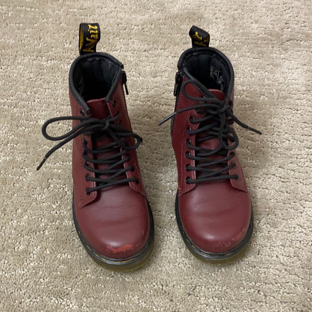 Dr Martens Burgundy Boots size 11